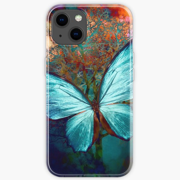 The Blue Butterfly iPhone Soft Case