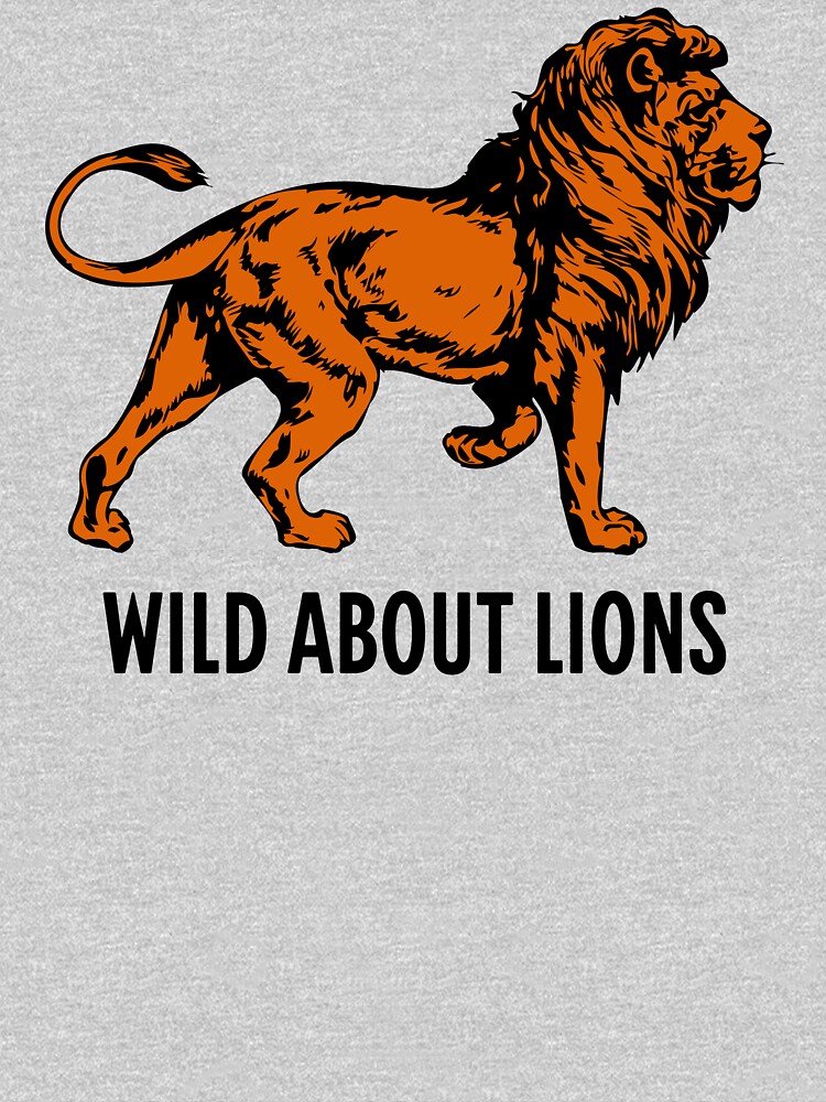 Camiseta para niños «León safari senderismo y camping amante de los leones.  Salvajes por los leones. Rey de la naturaleza de la selva y amante de la  vida silvestre.» de Hhdlama14 |