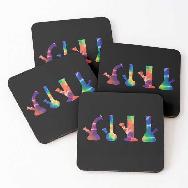 Item preview, Bongs Rainbow Tie Dye Pattern - For Stoners/Smokers 420/Weed/Marijuana/Cannabis/Pot Lovers and LGBTQ Pride  designed and sold by SteamParliament.