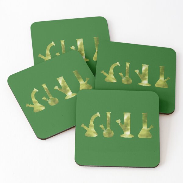 Item preview, Bongs Green Tie Dye Pattern - For Stoners/Smokers 420/Weed/Marijuana/Cannabis/Pot Lovers designed and sold by SteamParliament.