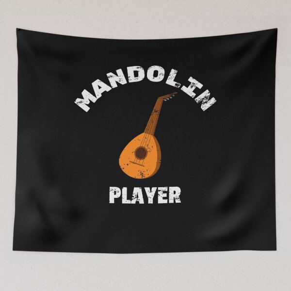Item preview, Mandolin player music instrument women & men Retro Vintage designed and sold by Jeangel97.