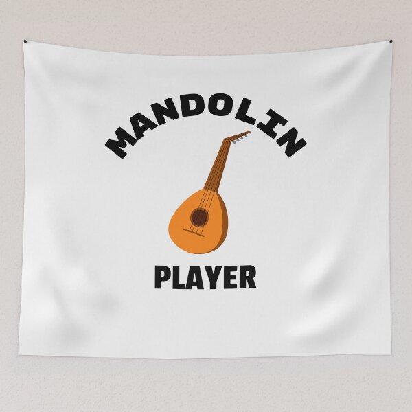 Item preview, Mandolin player music instrument women & men designed and sold by Jeangel97.