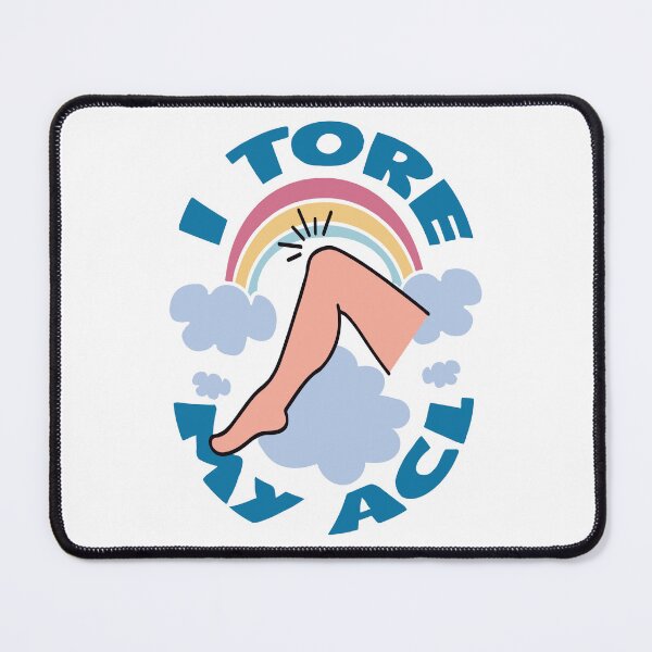 Item preview, ACL Injury Rainbow Funny Torn ACL Art designed and sold by MrEddie10.