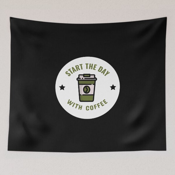 Item preview, Start the day with coffee designed and sold by VitoTDesign.