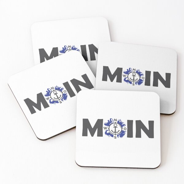 Artikelvorschau, Moin Symbol Anker Zeichen Geschenk Idee - moin norden entworfen und verkauft von AndreMi.