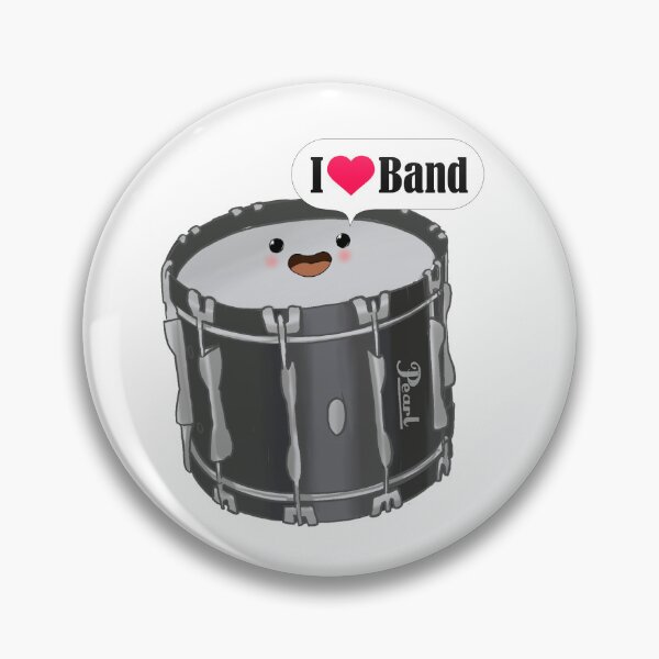 Item preview, I love band - drum designed and sold by Castel Yvonne.
