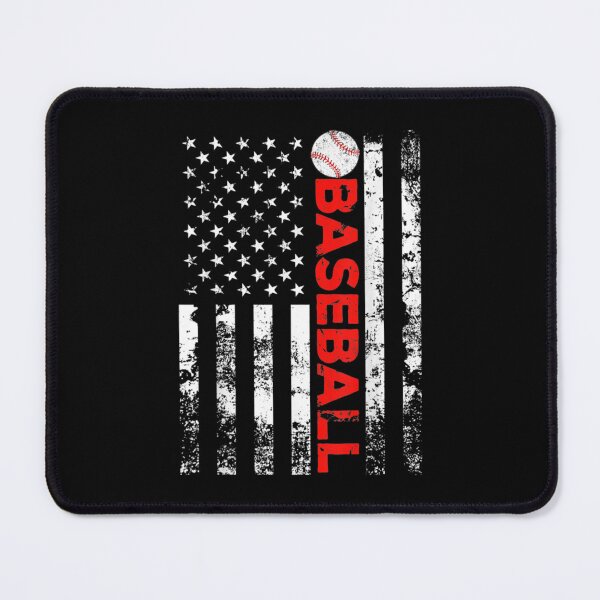 Artikelvorschau, Amerikanische Flagge Baseball Team Geschenk entworfen und verkauft von Maranda Williams.