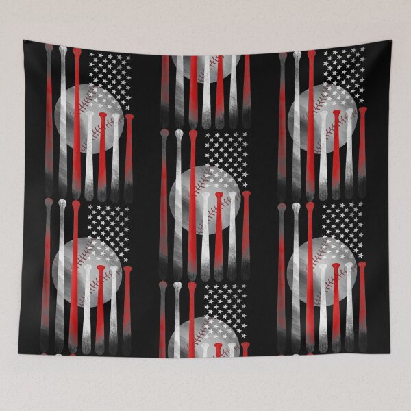 Item preview, American Flag Vintage Baseball Flag , Dad, Mom Tee designed and sold by Maranda Williams.