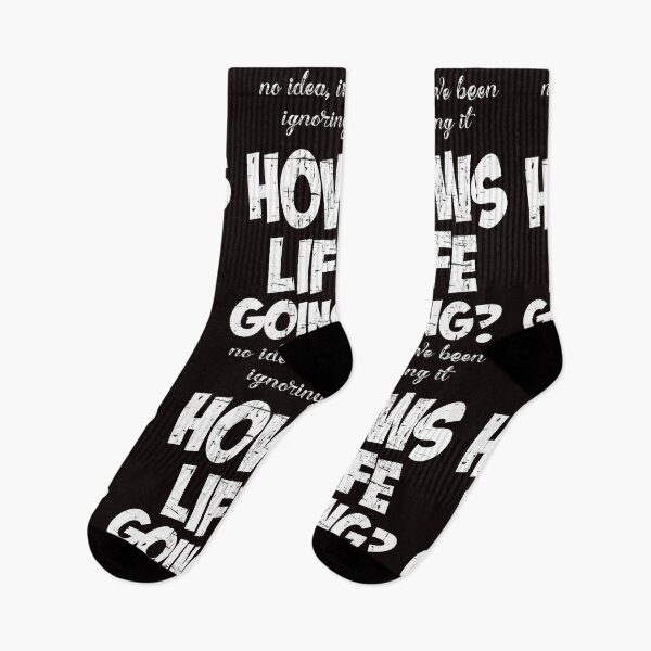 Item preview, funny t-shirt- hows life going...... designed and sold by vallertine.