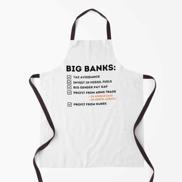 Item preview, Big Banks Corruption Design  designed and sold by WritetheWrongs.