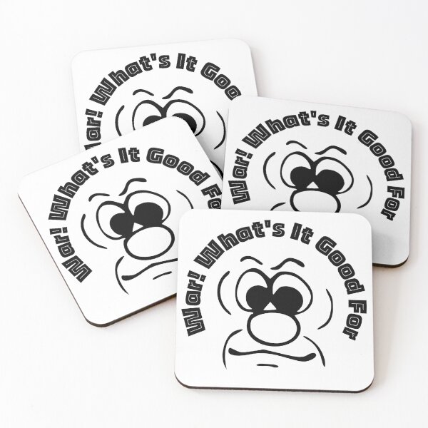 Item preview, War! What's It Good For | Faces | Protest | Designs by derickquince designed and sold by DerickQuince.