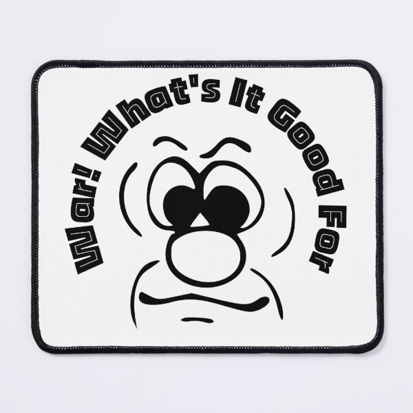 Item preview, War! What's It Good For | Faces | Protest | Designs by derickquince designed and sold by DerickQuince.