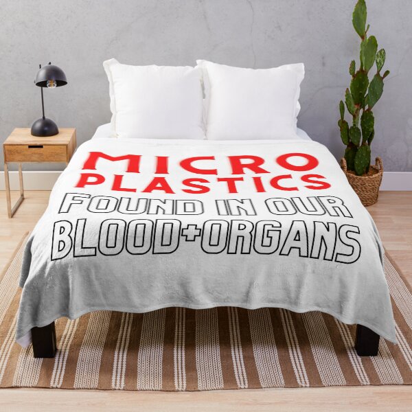 Item preview, Microplastics Found Our Blood and Organs Design  designed and sold by WritetheWrongs.