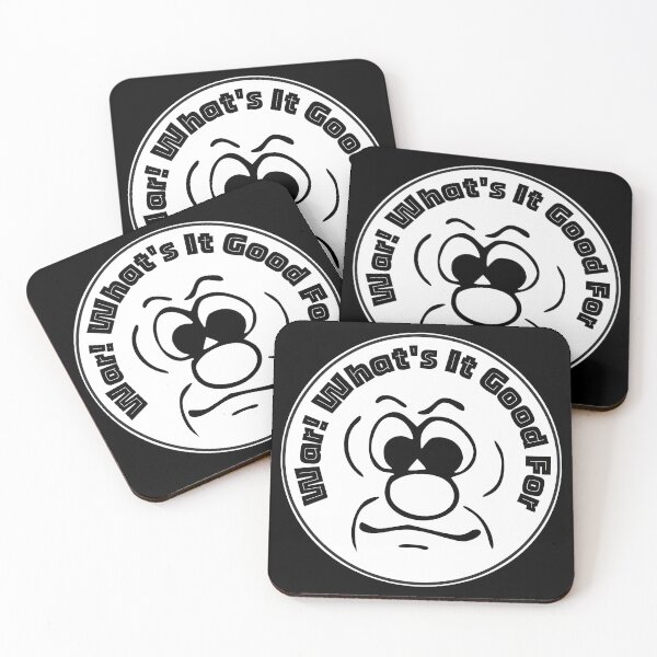 Item preview, War! What's It Good For | Faces | Protest | Design 2 by derickquince designed and sold by DerickQuince.