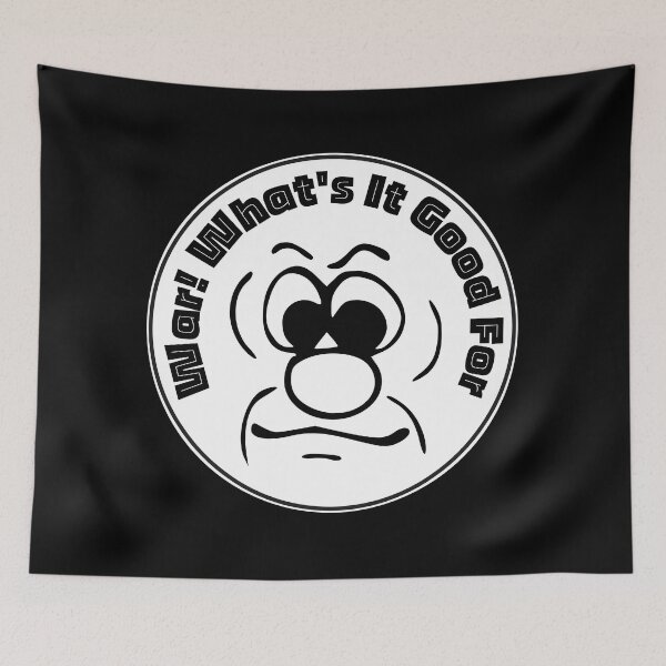 Item preview, War! What's It Good For | Faces | Protest | Design 2 by derickquince designed and sold by DerickQuince.