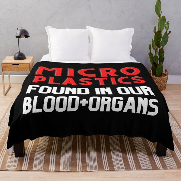 Item preview, Microplastics Found Our Blood and Organs Design  designed and sold by WritetheWrongs.