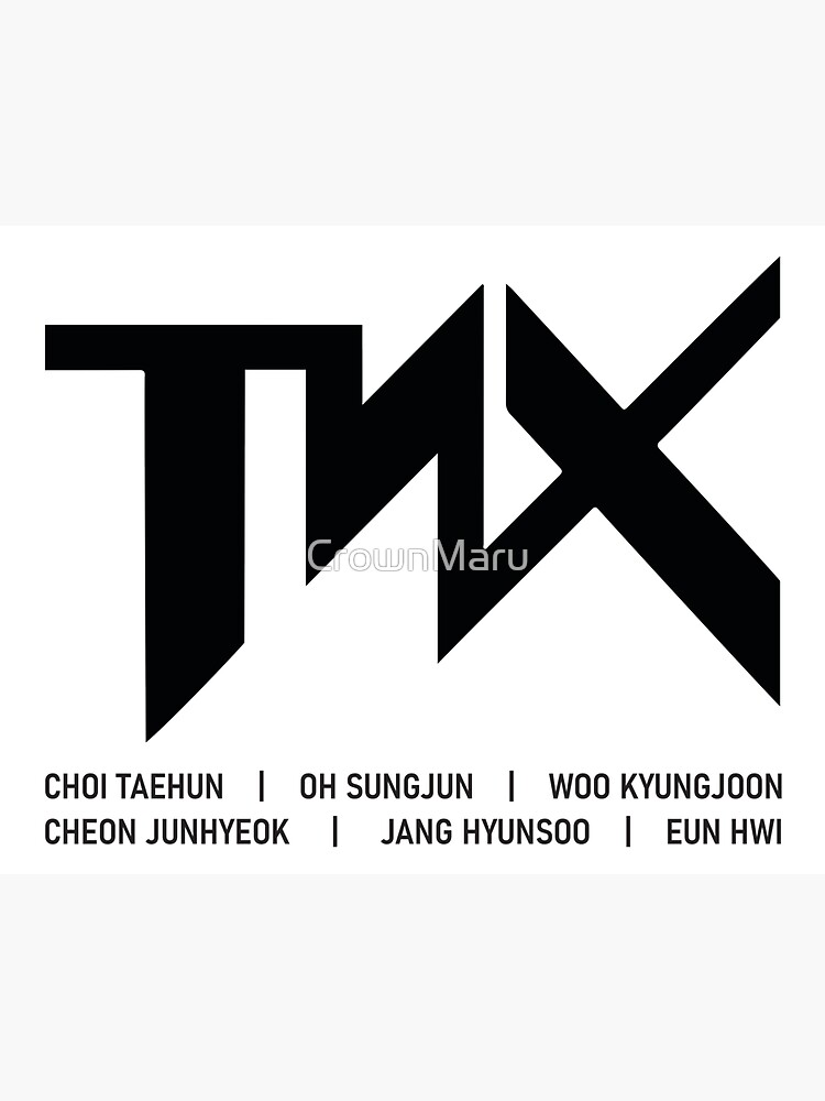 TNX Logo & Members in Black & White