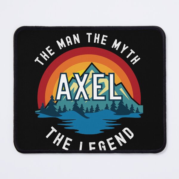 Item preview, Axel, the Man, the Myth, the Legend - Custom Name  designed and sold by PonyyStore.