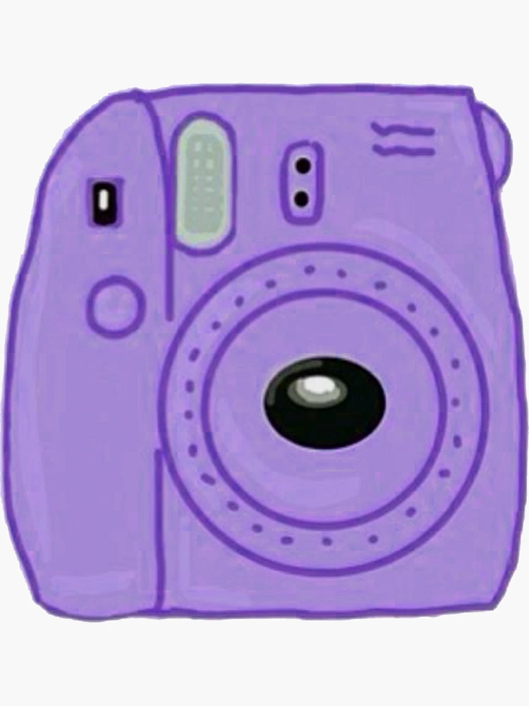 Baby Blue Instax Fujifilm Sticker for Sale by creativeloft