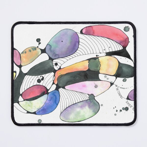 Item preview, Unique Abstract Watercolor & Ink designed and sold by Bee You-Nique .
