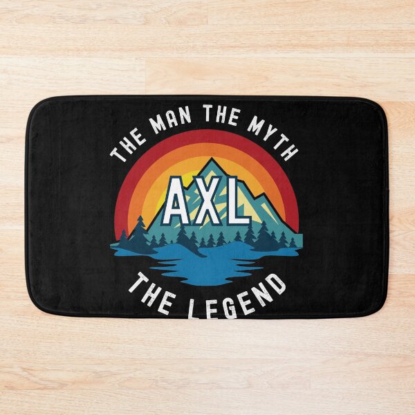 Item preview, Axl, the Man, the Myth, the Legend - Custom Name  designed and sold by PonyyStore.