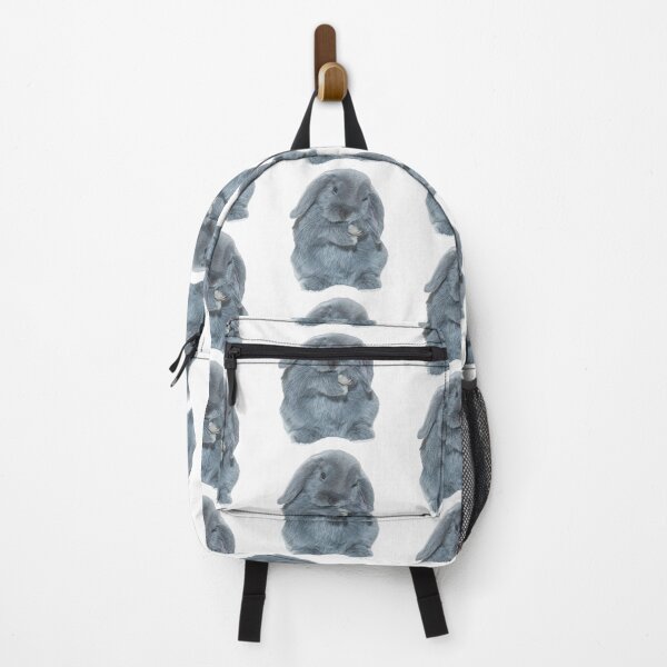 Item preview, A Grey Mini Lop Bunny Rabbit Art designed and sold by CarnageC.