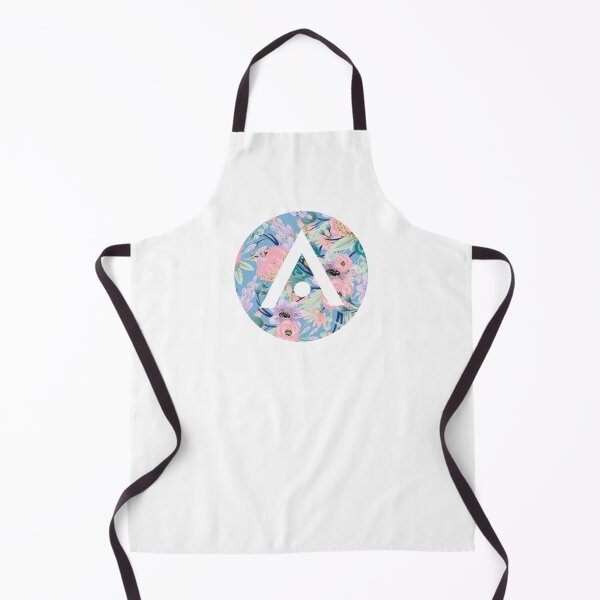 Item preview, Blue and Pink Flowers Aveda Logo designed and sold by Dalaura.