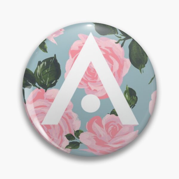 Item preview, Blue and Pink Roses Aveda Logo designed and sold by Dalaura.
