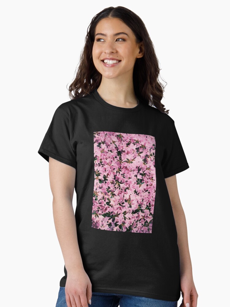 Thumbnail 2 of 7, Classic T-Shirt, Spring - Azalea designed and sold by JiggsFashion.