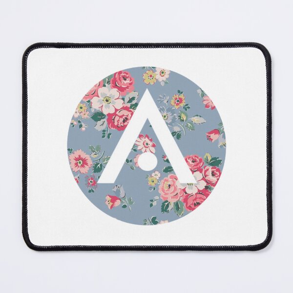 Item preview, Blue and Pink Flowers Aveda Logo designed and sold by Dalaura.