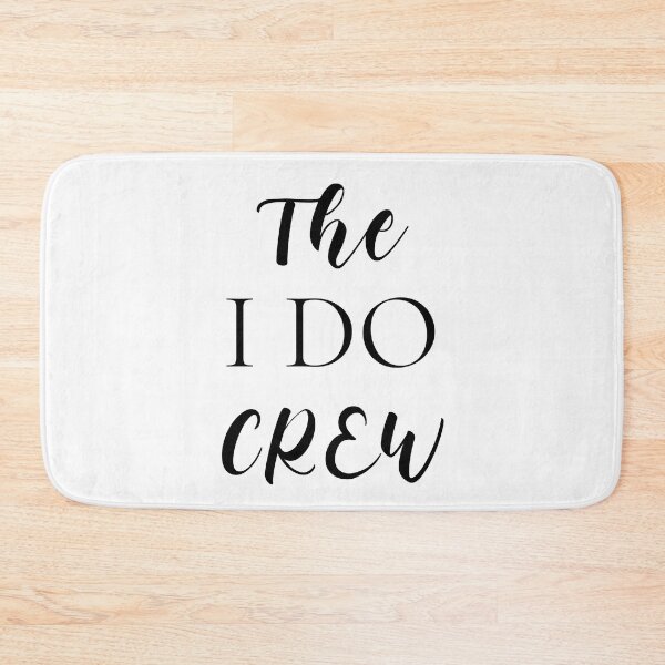 Item preview, The I Do Crew Around (black) designed and sold by Allyoudois.