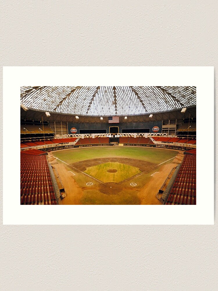 Vintage Astros Porcelain Houston Texas Baseball Field Stadium 