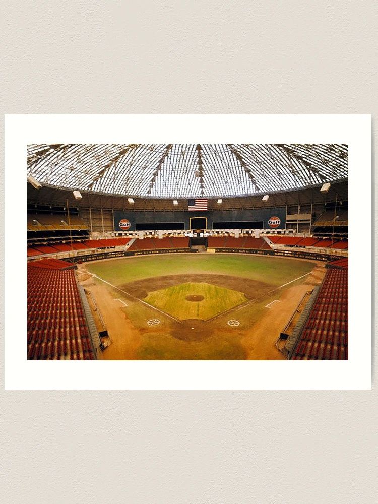 Houston Astros Astrodome Subway Print - Vintage Ontario Baseball Art - the  Stadium Shoppe