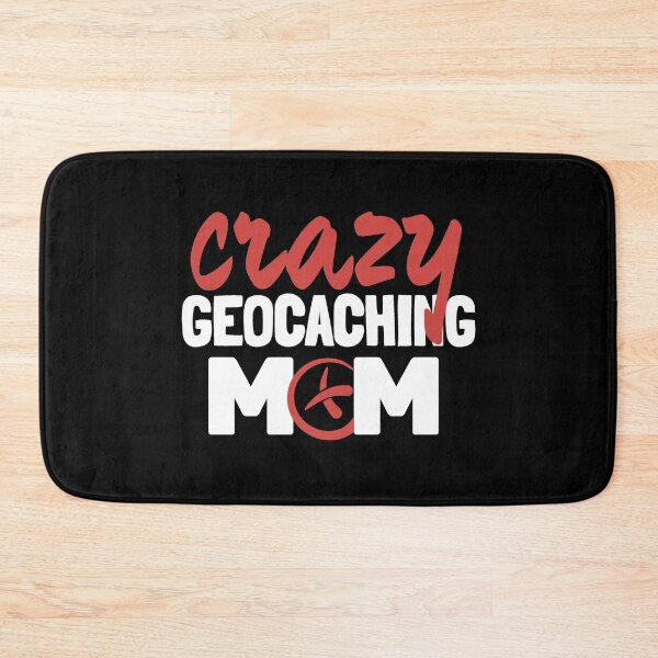Item preview, I'm the crazy geocaching mom everyone warned you about / funny geocaching saying designed and sold by portrait4you.