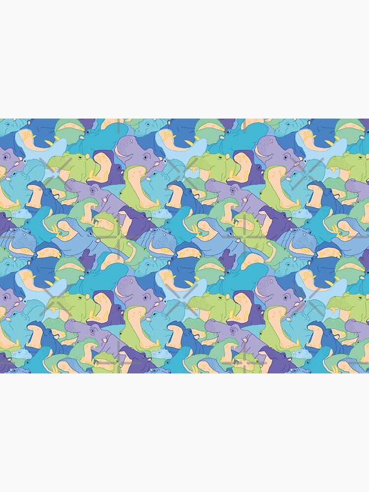 Laughing Hippos - cool by Hippopottermiss