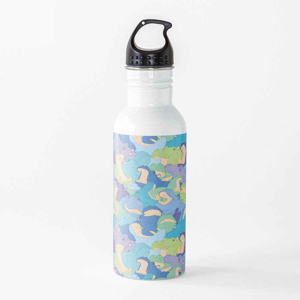 Laughing Hippos - cool Water Bottle