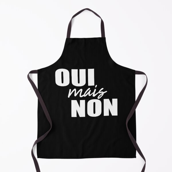 Item preview, Oui Mais Non - Funny French Sayings designed and sold by TravelScientist.