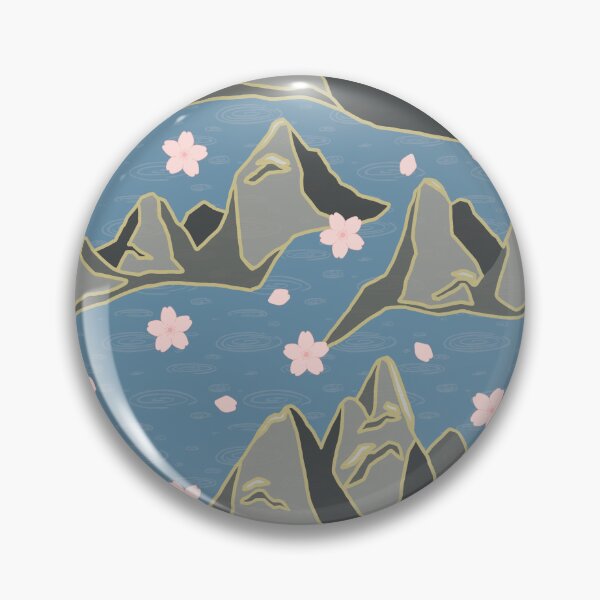 Item preview, Sakura Mountains designed and sold by Ember Custer.