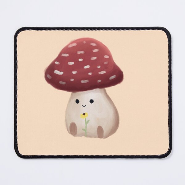 Item preview, Mushroom with Flower designed and sold by KaitLouise.