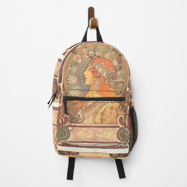 Item preview, Zodiac calendar for La Plume (1897) by Alfons Mucha designed and sold by History Merch!.