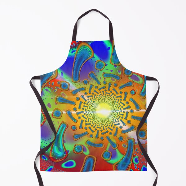 Item preview, SemiSonic Psychedelic Dichroic Fused Glass Fractal designed and sold by bohemianbound.