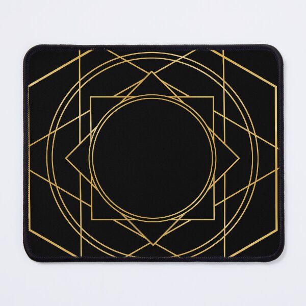 Item preview, Golden Hexagon Line Magic Circle designed and sold by Saanis.