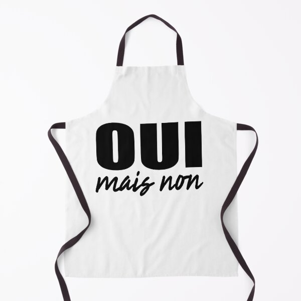 Item preview, Oui Mais Non - Funny French Sayings designed and sold by TravelScientist.