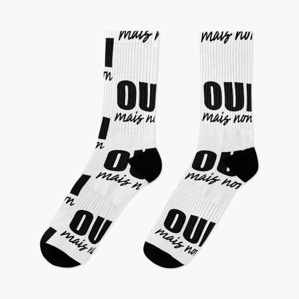 Item preview, Oui Mais Non - Funny French Sayings designed and sold by TravelScientist.