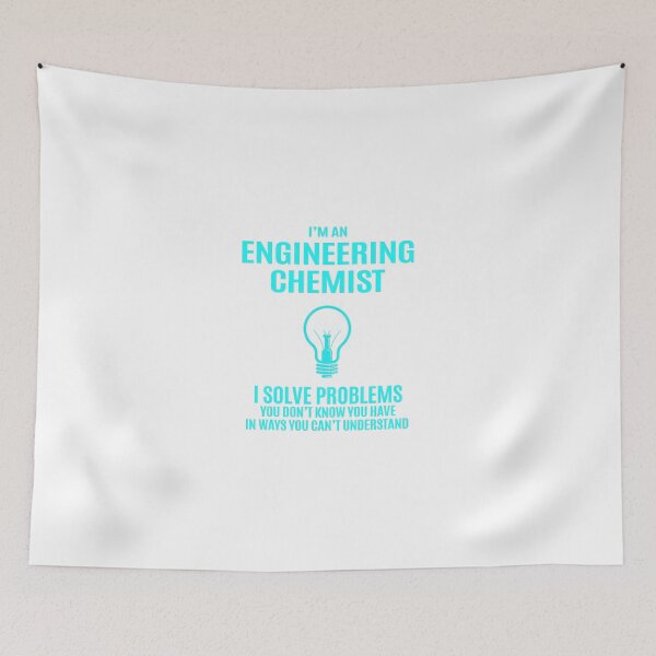 Item preview, Engineering Chemist - I Solve Problems Job Gift designed and sold by melissaval2.