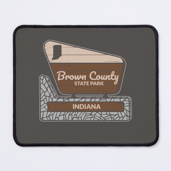 Item preview, Brown County State Park Indiana Entrance Welcome Sign IN designed and sold by palmettodigital.