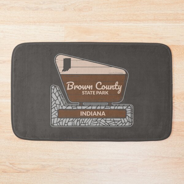Item preview, Brown County State Park Indiana Entrance Welcome Sign IN designed and sold by palmettodigital.