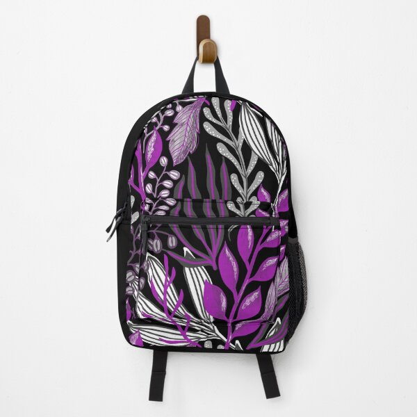 Artikelvorschau, Pflanzen-Hintergrund-Ass. Asexueller Stolz entworfen und verkauft von Subtle Pride Shop.