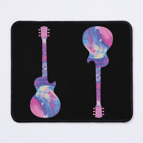 Item preview, Lp Style Electric Guitar Watercolor Texture Sticker designed and sold by elliottbow.