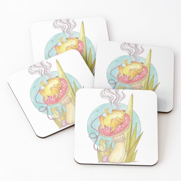 Item preview, Smoking frog designed and sold by Gibbous-arts.